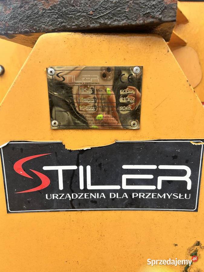 Rębak do drewna marki STILER Pozostałe Kurznie sprzedam