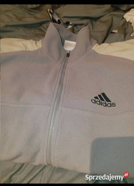 Bluza polarowa Y2K adidas 3 stripes Gródek nad Dunajcem