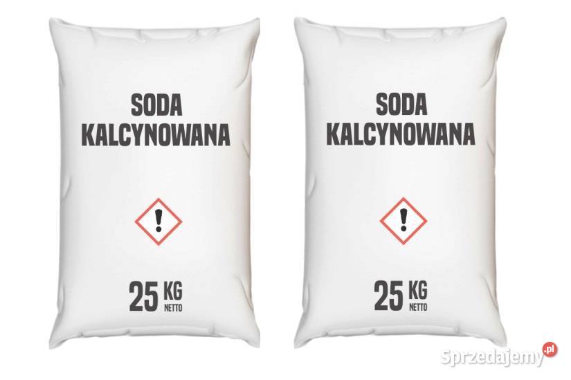 Węglan Sodu 2 X 25 Soda Kalcynowana lekki węglan Biznes i Przemysł Gliwice