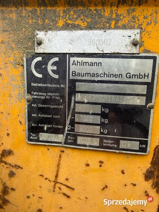 Ładowarka manitou ahlmann Fadroma Sieradz