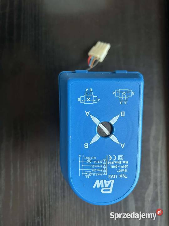 Zawór trójdrożny z siłownikiem 34 cala Grabówka