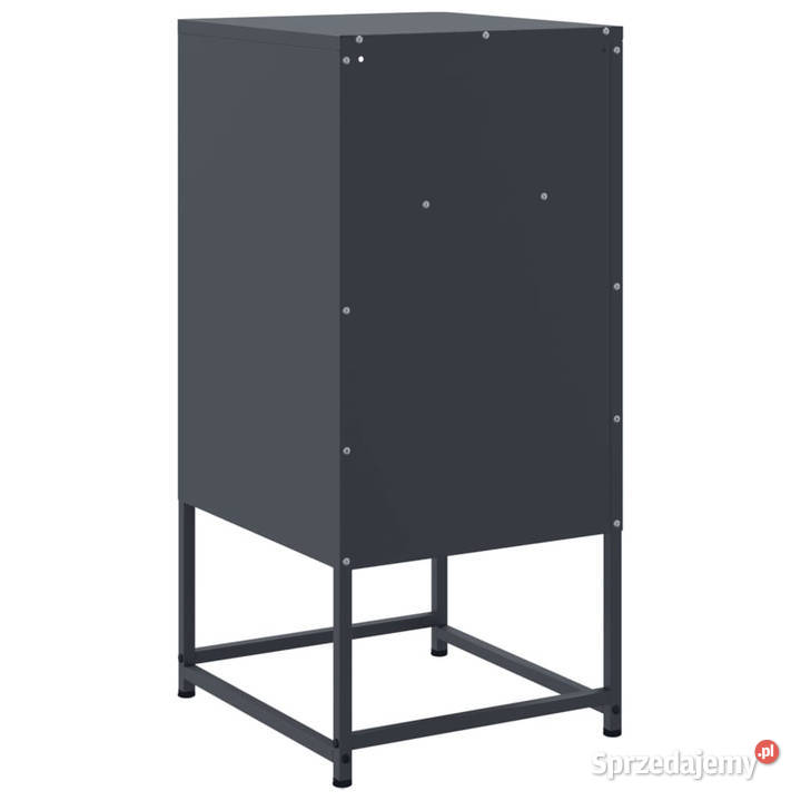 Szafka nocna antracytowa 36x39x78 stal WM846570 Warszawa sprzedam