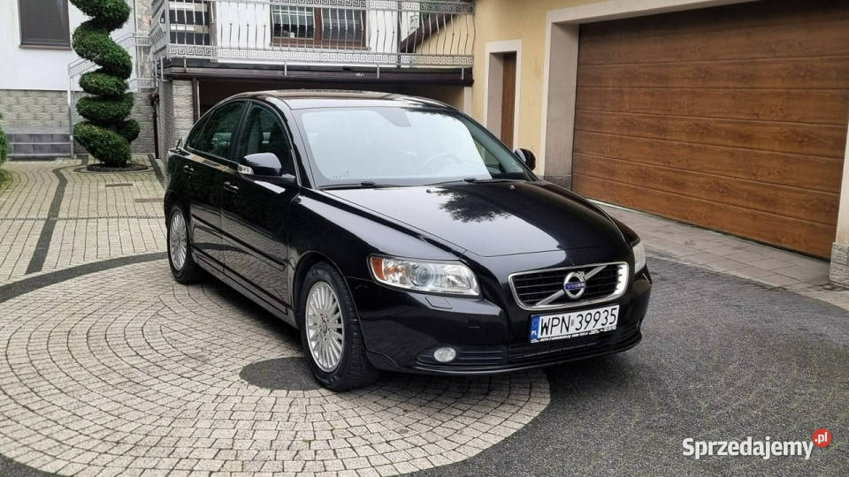 Volvo S40 150 Skóry Ksenon Nowy Rozrząd czarny Płońsk