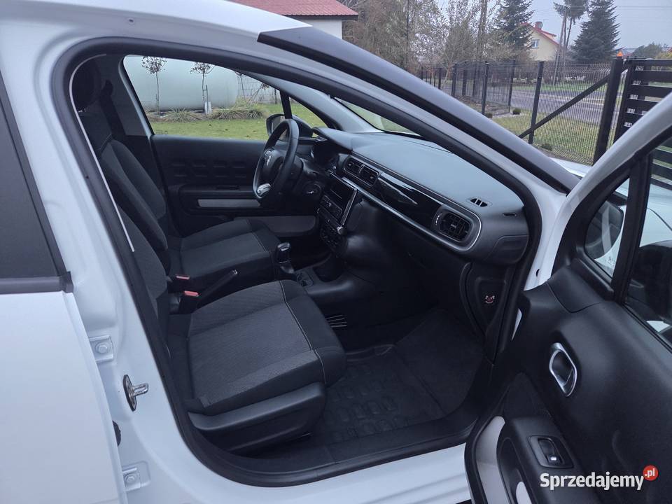CITROEN C3 III WERSJA FEEL SalonPL 1WŁ 2020r 12 łódzkie Sieradz