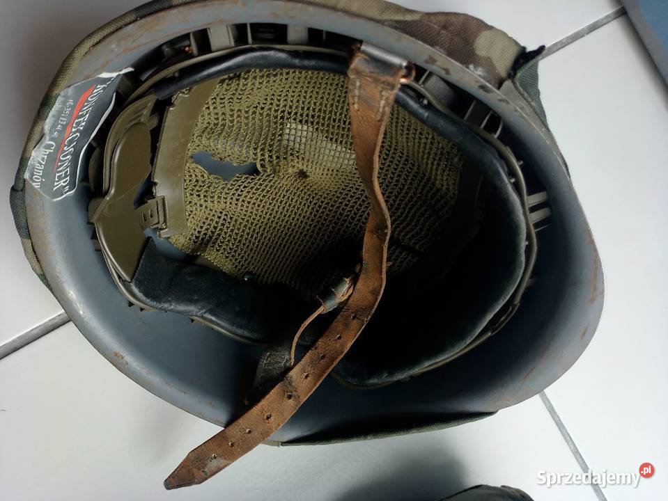 Hełm ZOMO 1975 plus maska PG buldogg podkarpackie Jarosław