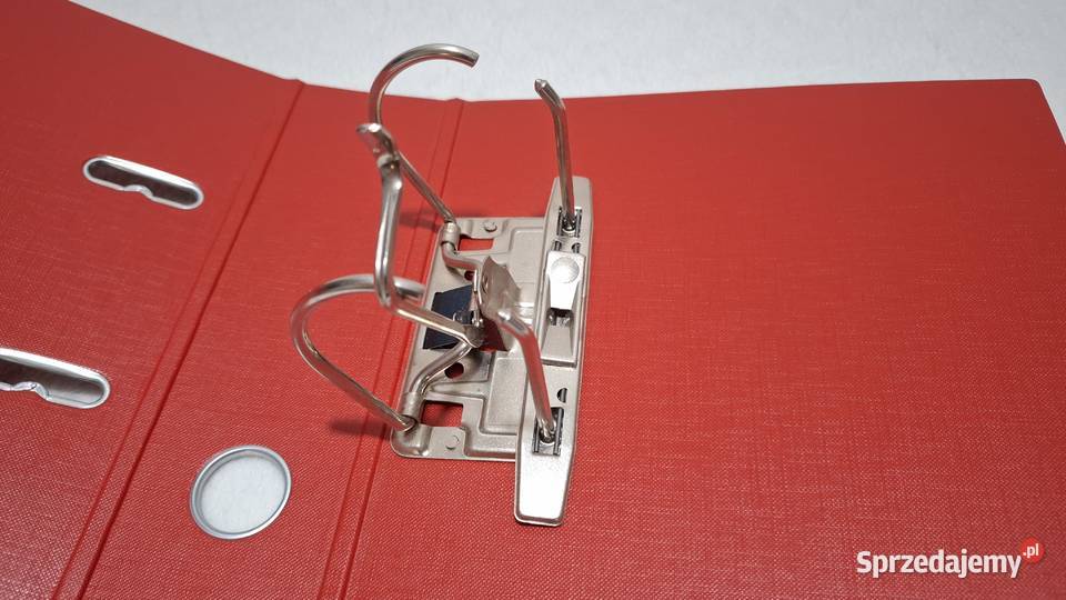 Segregator A5 PCV 73mm czerwony Esselte Czeladź