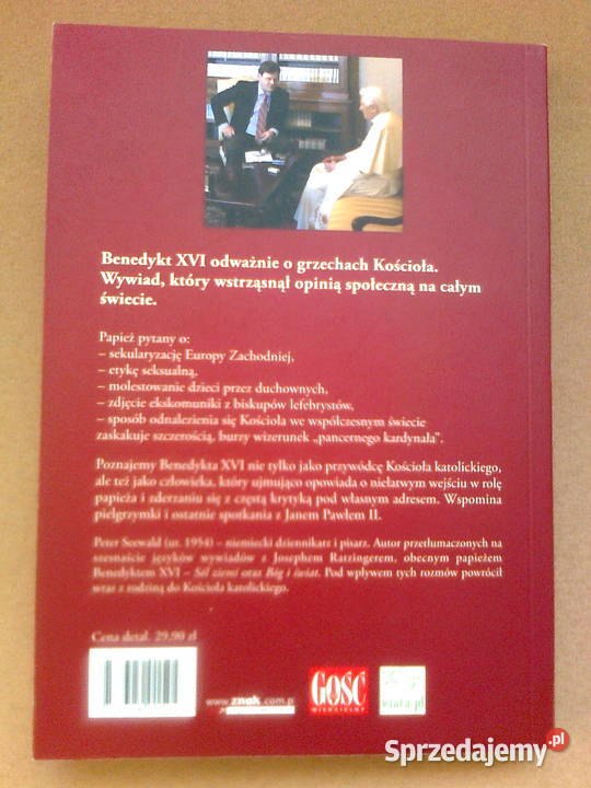 Światłość świataWywiad z Benedyktem XVI Peter mazowieckie Warszawa