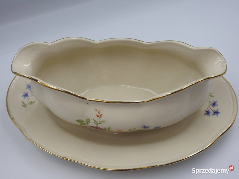 Piękna sosjerka z porcelany Chodzież lata 60 te Inowrocław