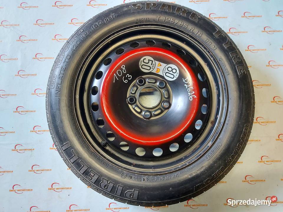 FORD VOLVO koło dojazdowe 1258516 99M 5x108 świętokrzyskie Kielce