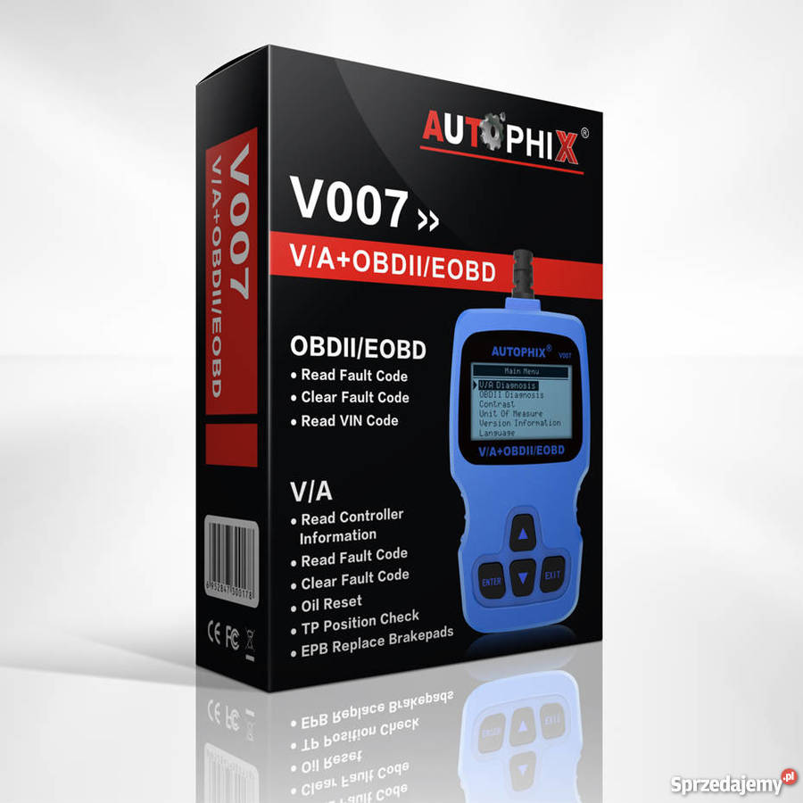 Tester Skaner Autophix VAG007 V007 VAG VW Siedlce
