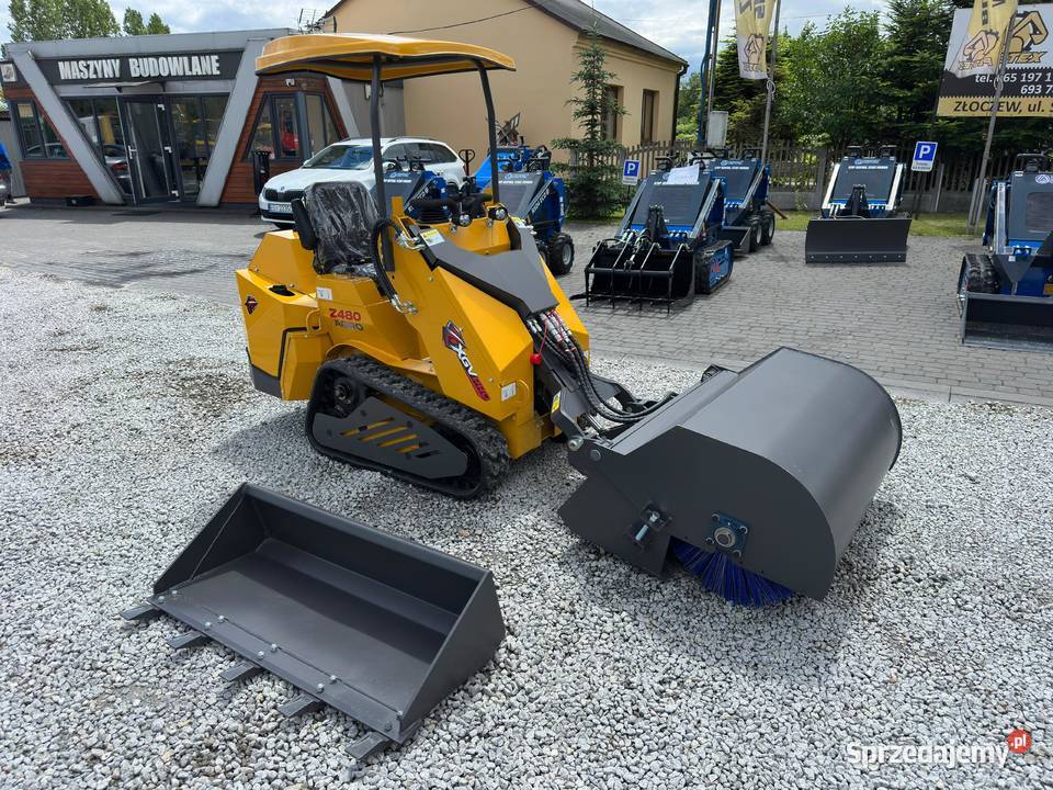 Nowa Miniładowarka XGV Z480 z silnikiem KOOP Ładowarki rolnicze Złoczew