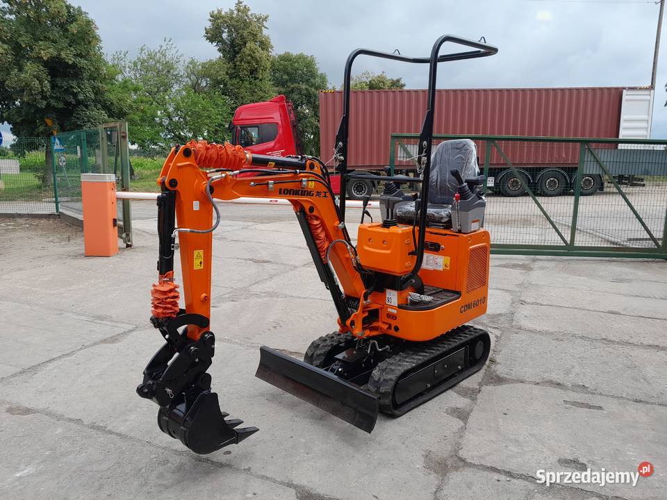 KOPARKA GĄSIENICOWA 1 TONA LONKING JCB KUBOTA wielkopolskie Krotoszyn