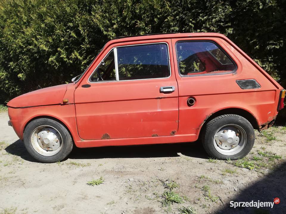 Fiat 126 1975 faltdach maluch bambino Stegna