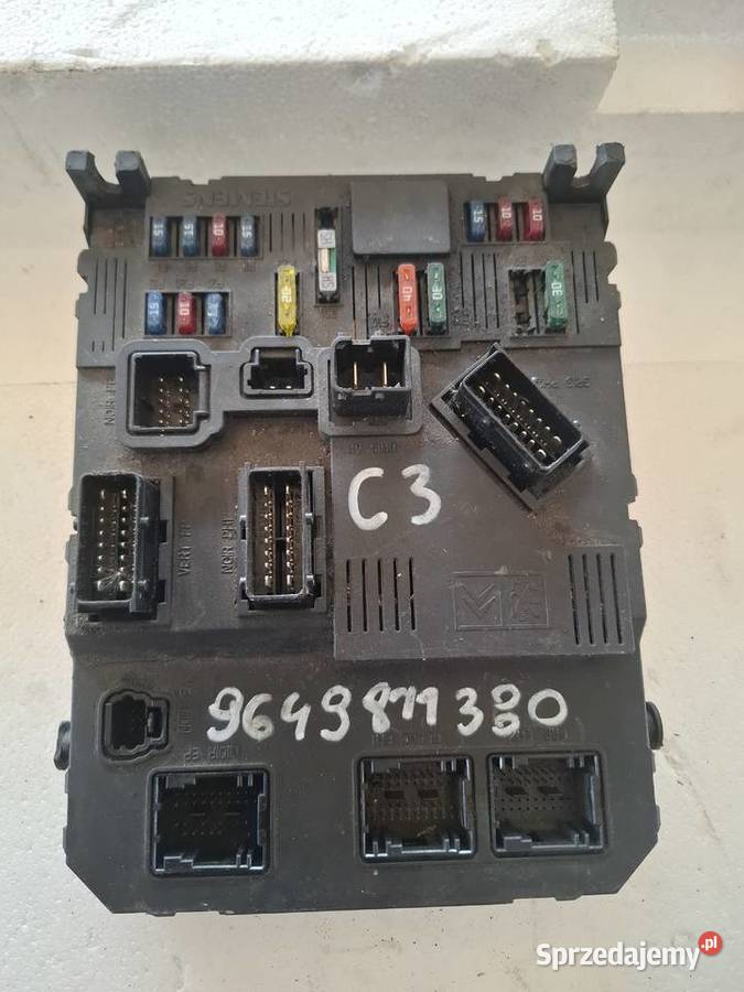 CITROEN C3 moduł BSI 9649811380 Kielce