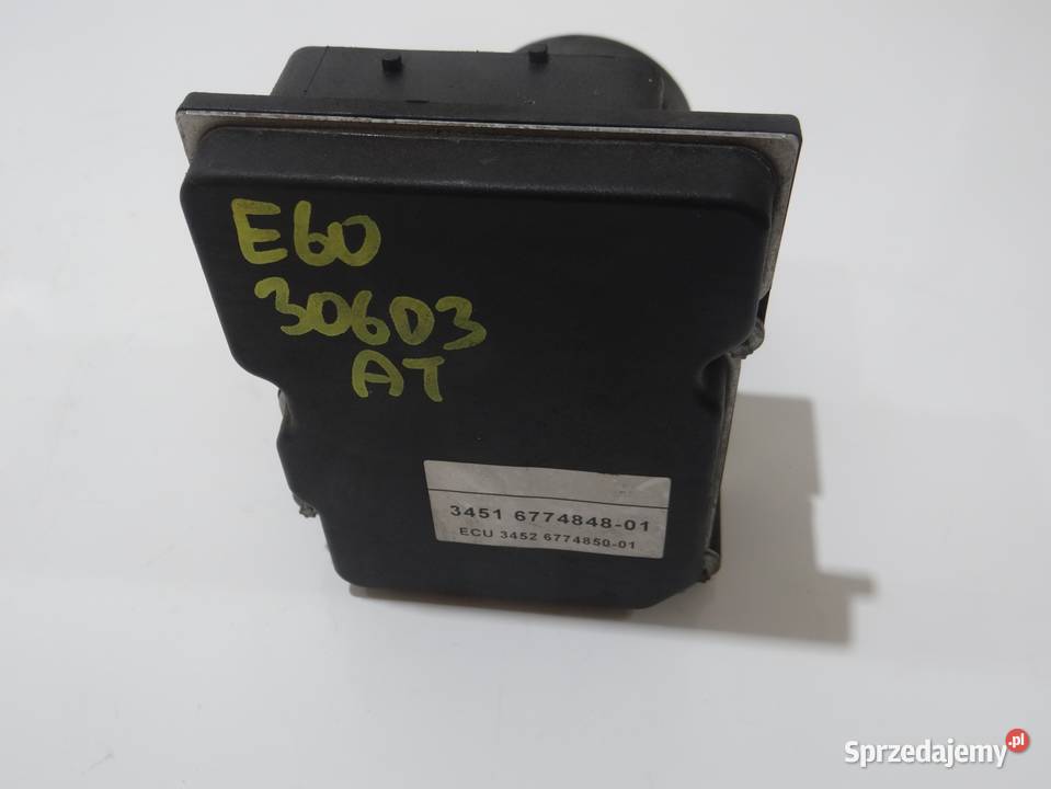 POMPA HAMULCOWA ABS BMW E60 E61 306d3 6774848 osobowe Układ ABS i ESP sprzedam