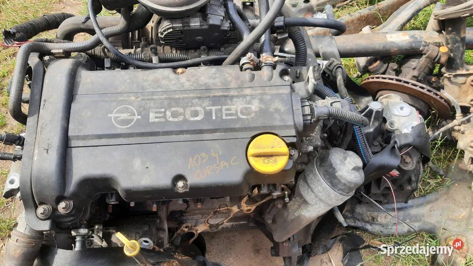 silnik kompletny oepl corsa c agila 12 16V Z12XE Silniki i osprzęt Dębno