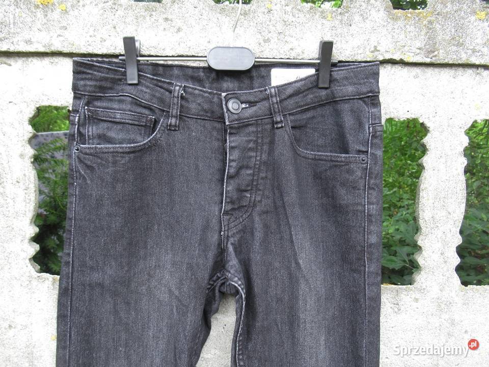 męskie Spodnie 40 L grafitowe Denim Co Rozmiar L Dębica sprzedam