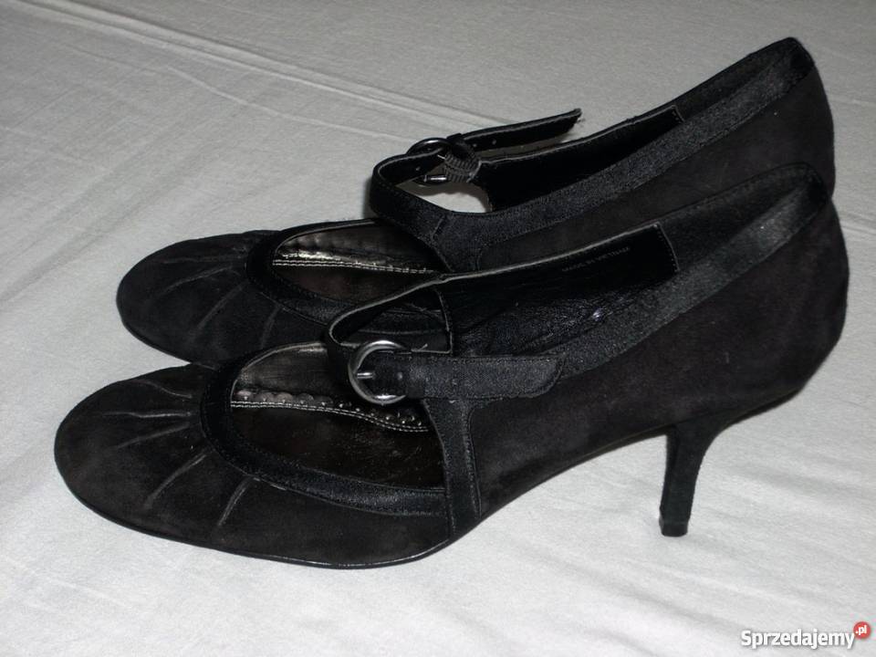 Skórzane Szpilki ZAmsz Skóra NOWE 365 Rozmiar 36,5 Czółenka