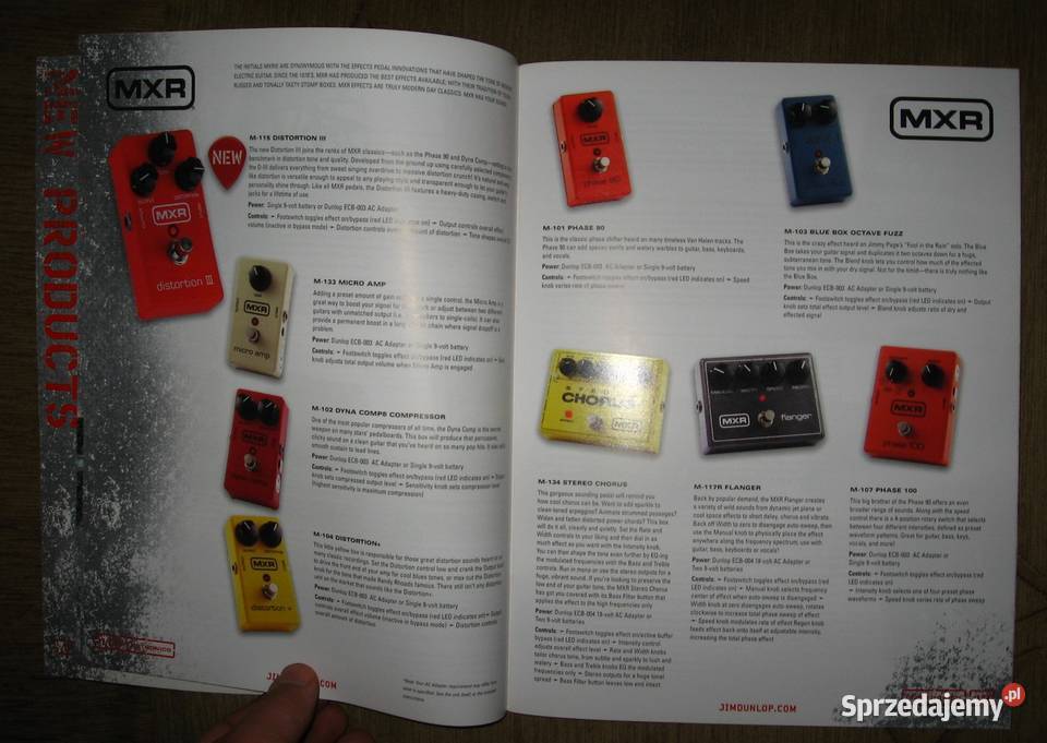 Dunlop Musical Accessories Catalog 2007 katalog Gitary i akcesoria