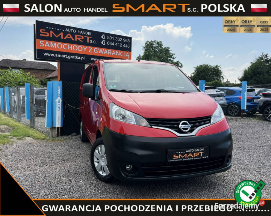 Nissan NV200 Kamera Navi Serwisowany VAT marża sprzedam