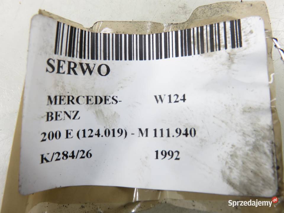SERWO MERCEDESBENZ W124 0034301730 3776203014 sprzedam