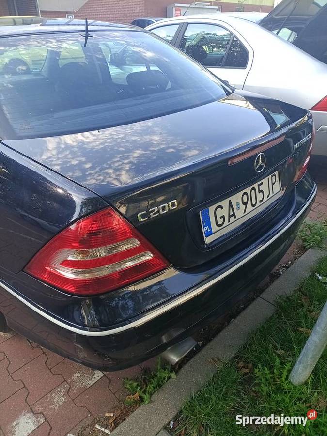 Mercedes Benz C Klasa automat 18 benzyna Samochody osobowe Słupsk