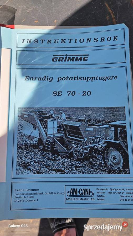 Grimme SE 7020 Do ziemniaków i warzyw Kazimierza Wielka