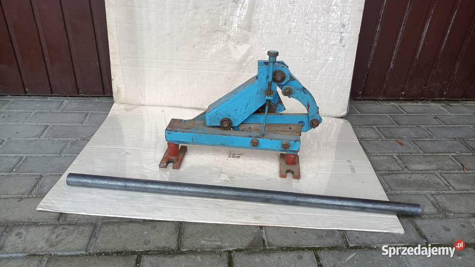 Stara Duża Gilotyna do Cięcia Blachy PRL Prętów Nożyce do blachy sprzedam