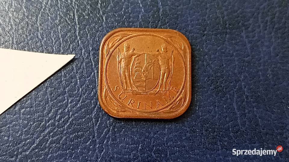 Stare monety 5 cent 1988 Surinam Lesko
