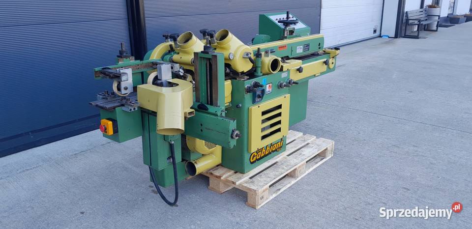 Listwiarka strugarka czterostronna Gabbiani GS Naprawa