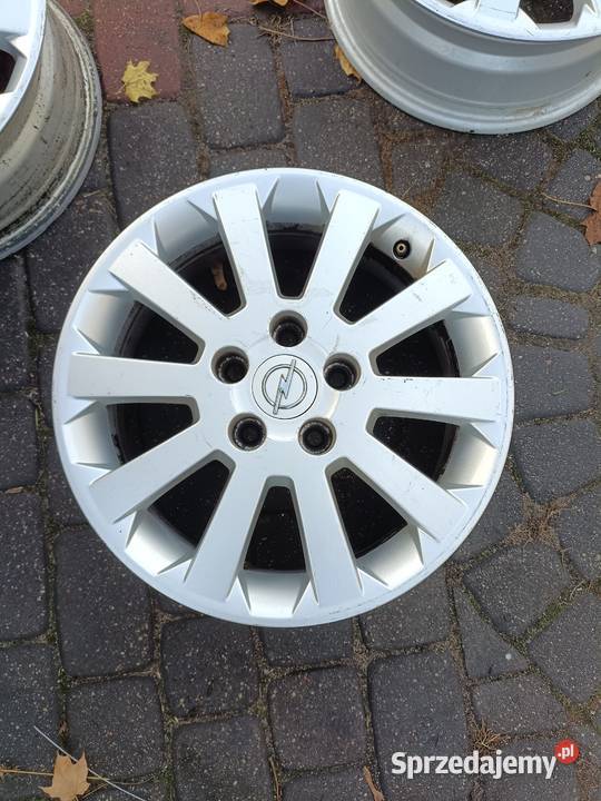 Sprzedam felgi aluminiowe Opel 5x110 16 6J ET44 Ostrołęka sprzedam
