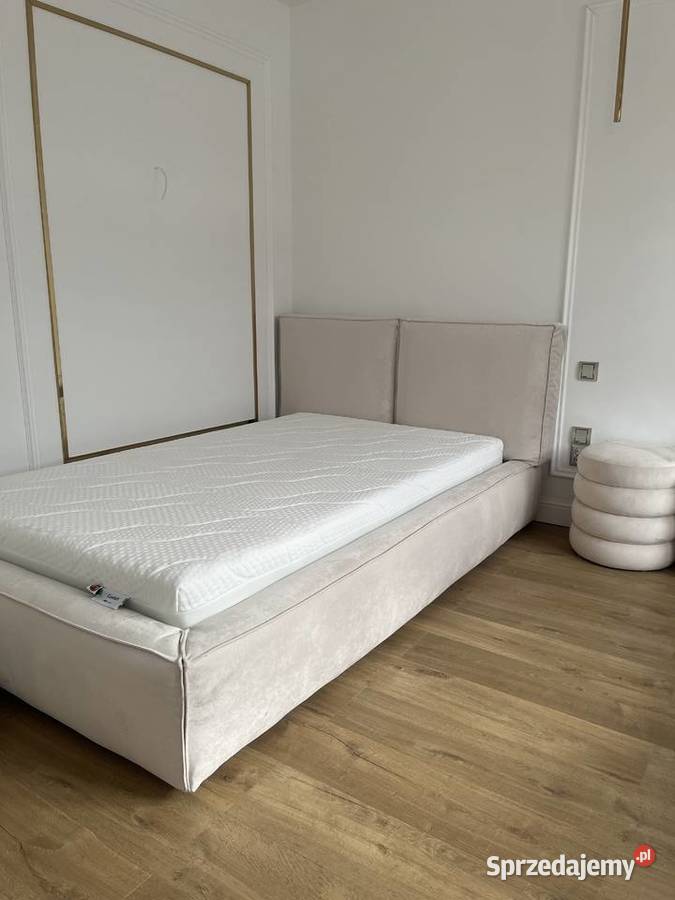 Beżowe luksusowe Łóżko Cushions z pojemnikiem do Gdynia