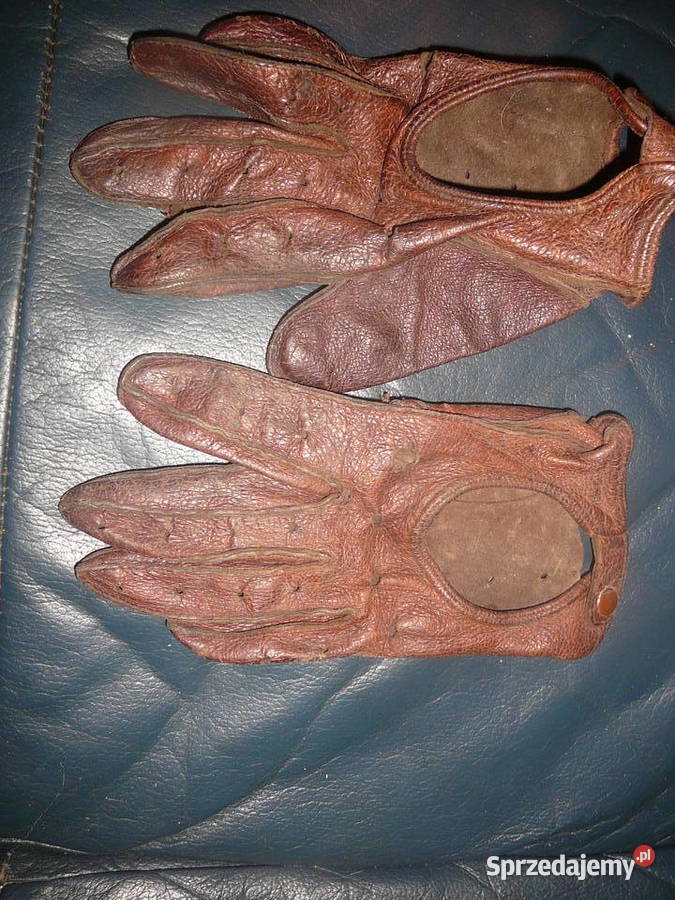Rękawiczki damskie samochodowe lata 70 PRL Wrocław sprzedam