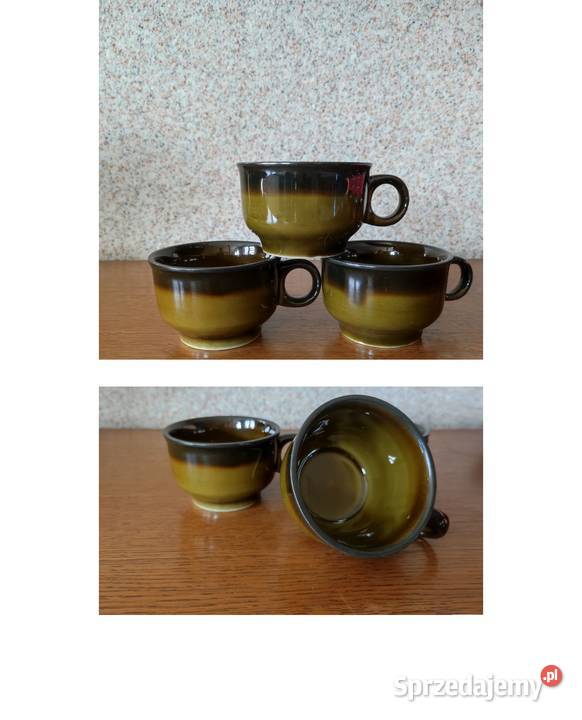 retro vintage antyk prl filiżanki Niewiedzielski Kielce