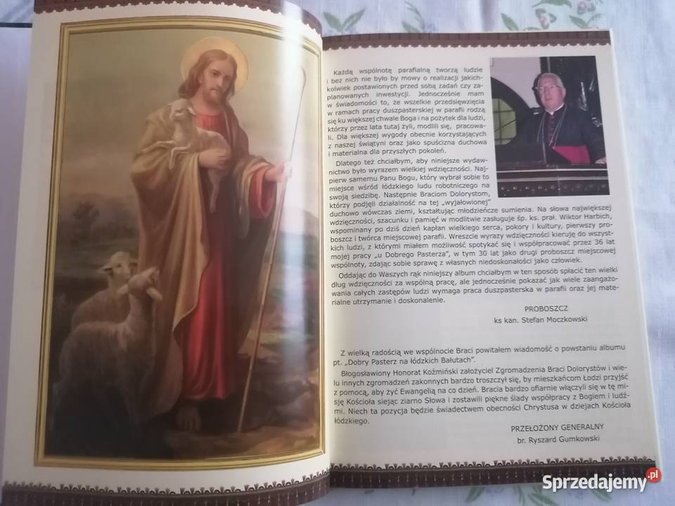 Książka pasterz na łódzkich BałutachAlbum twarda Łódź sprzedam