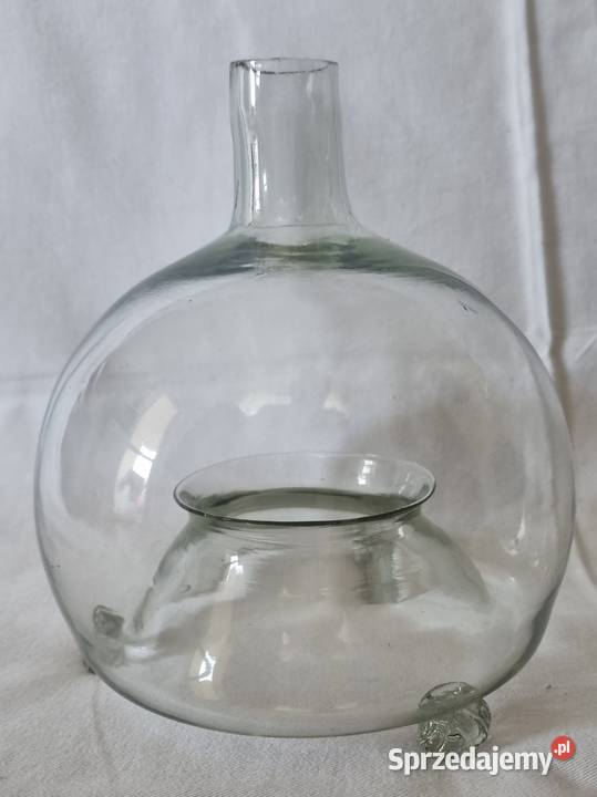 Wiejska szklana muchołapka muchojerka muchołówka mazowieckie Warszawa