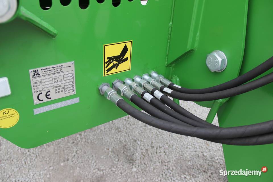 Rozrzutnik obornika tandem dwuosiowy rozrzutniki Pozostałe