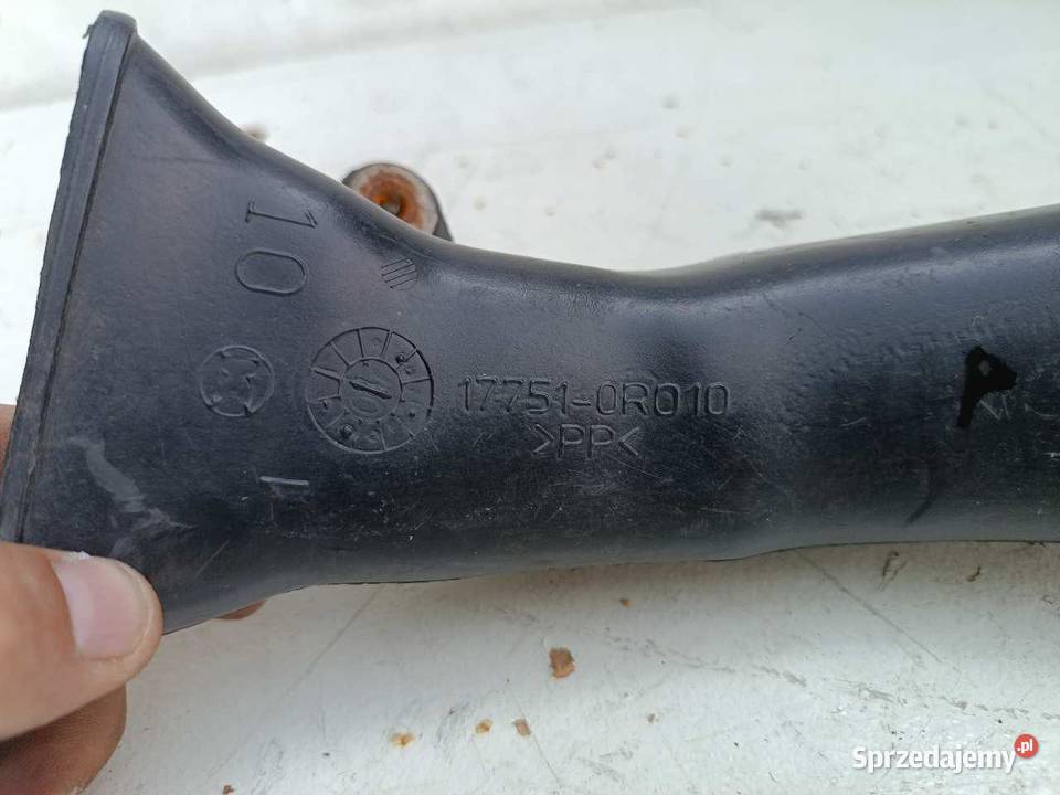 RURA DOLOTU WLOT POWIETRZA TOYOTA COROLLA VERSO