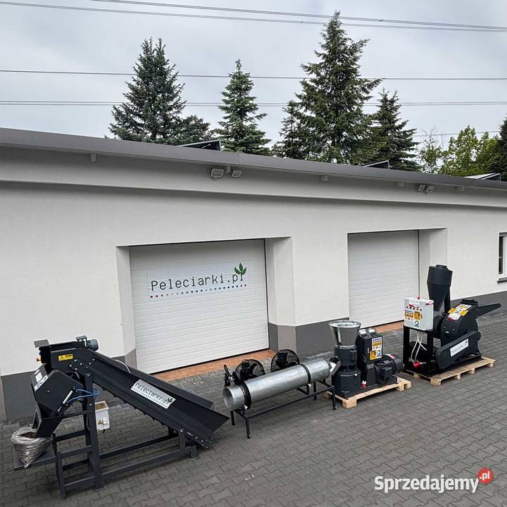 WYDAJNA LINIA DO PRODUKCJI PELETU 800h TROCINA Myszków