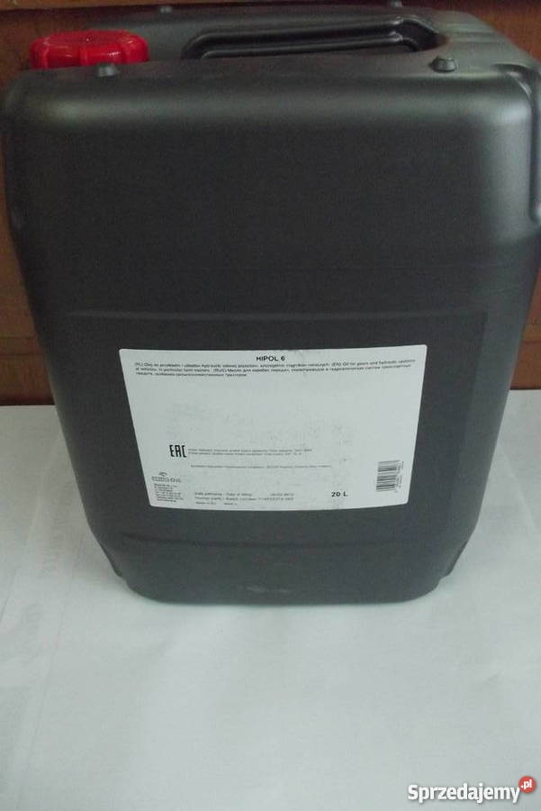 Olej przekładniowy HIPOL GL 6 80W ORLEN 20L sprzedam