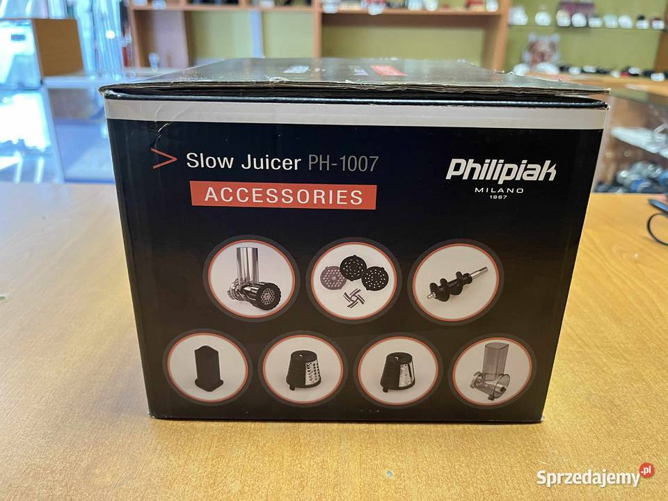 Akcesoria do wyciskarki Philipiak PH1007 zestaw Elbląg sprzedam