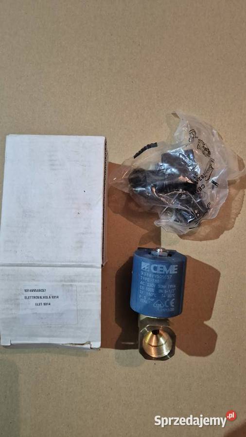Zawór elektromagnetyczny CEME 9314 12 G NC EPDM Radom sprzedam