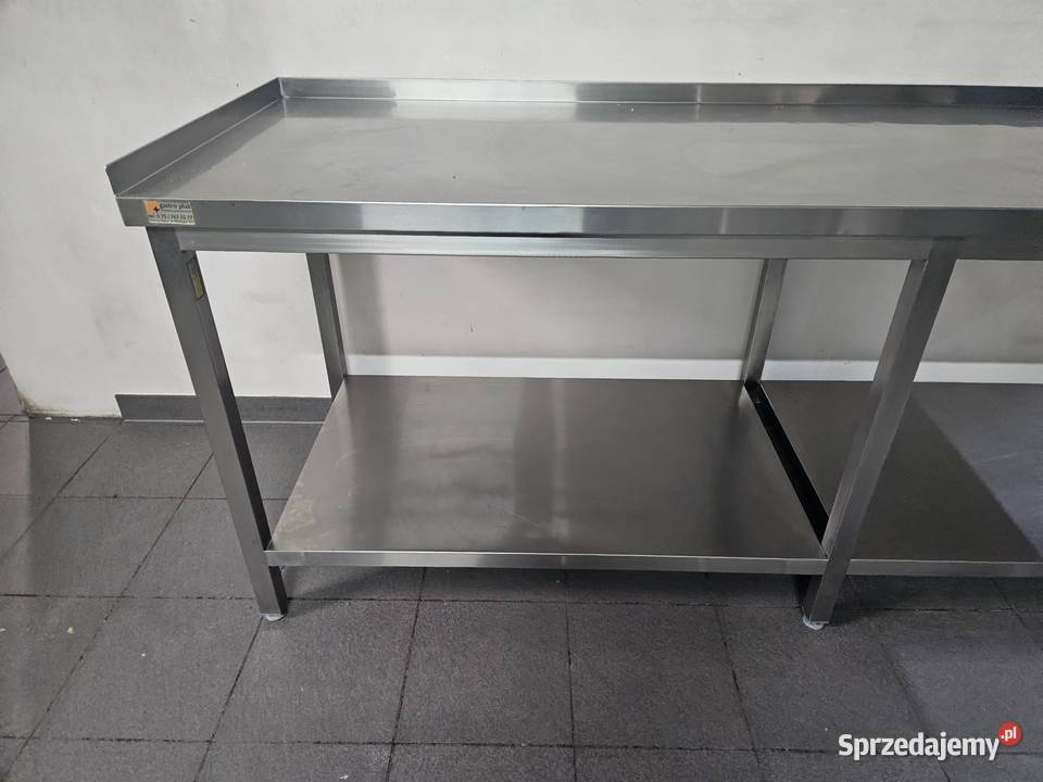 Stół gastronomiczny przyścienny DORA METAL z