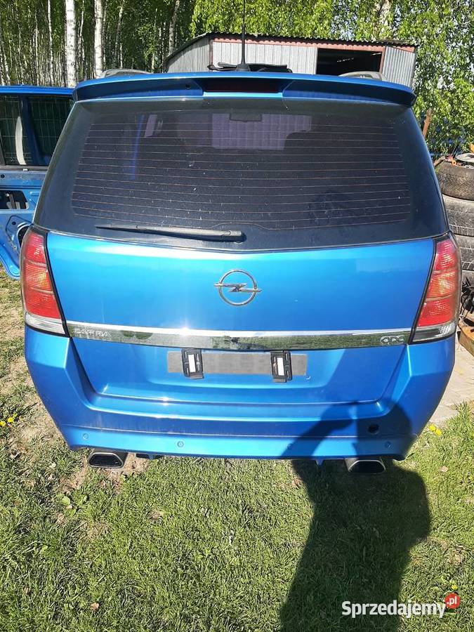 OPEL AFIRA B OPC KLAPA TYŁ BAGAŻNIKA LAKIER Z291 Karoseria łódzkie Tuszyn