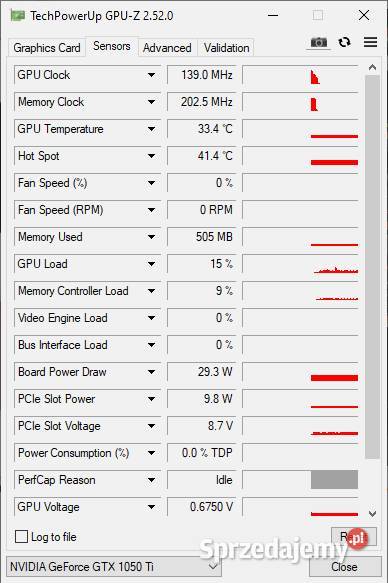 ASUS Geforce GTX 1050Ti 4GB ROG STRIX OC Edition aktywne Elektronika Tarnobrzeg