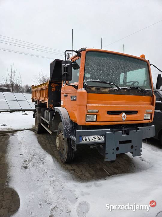 Renault midliner wywrotka 4x4 293000km małopolskie Frydrychowice sprzedam