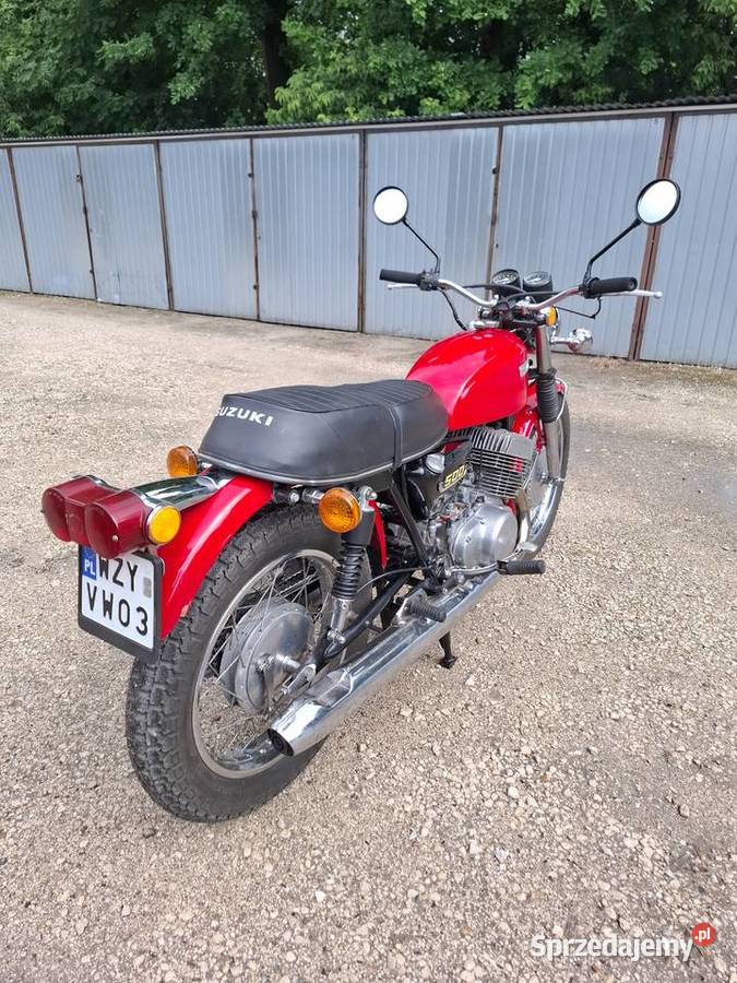 Suzuki T500 1973 stan dbd nie yamaha honda Rok produkcji 1973