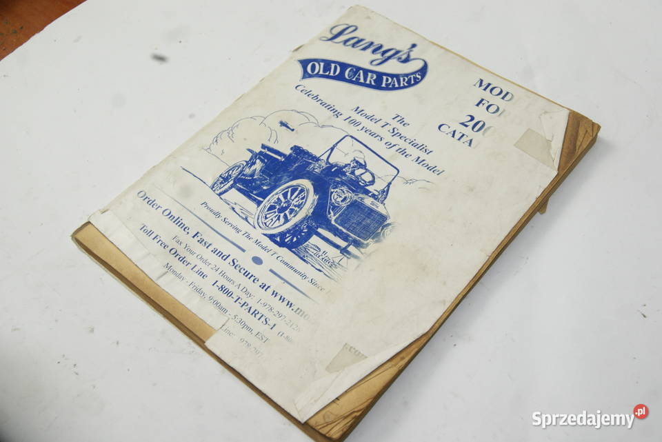 FORD T KATALOG CZĘŚĆI FORD MODEL A T Pozostałe Pozostałe śląskie Rybnik