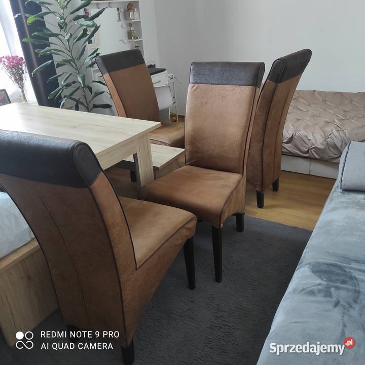 4 fotele krzesła wygodne Czechowice-Dziedzice