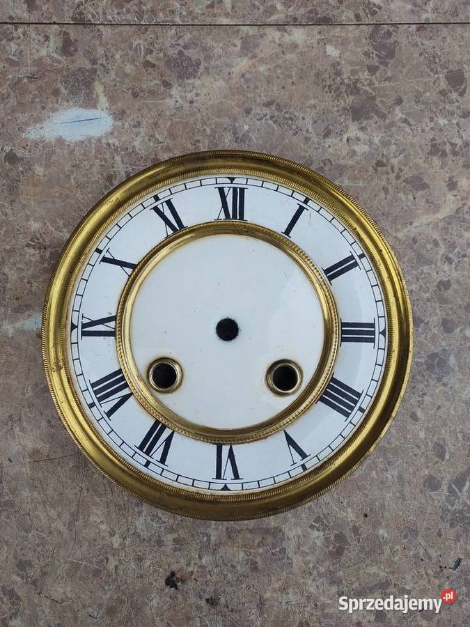 691 Tarcza starego zegara ściennego 145 4730 tzw pomorskie Tczew